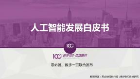 人工智能开展白皮书