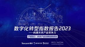 数字化转型指数报告2023-子报告2：未来产业开展指数