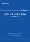 中国绿色算力开展研究报告（2023年）